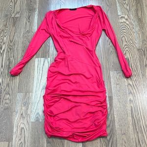 Pinko red dress Sz M